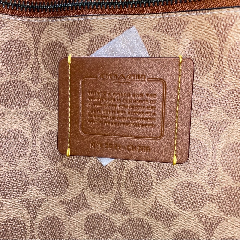 Coach leather XL Tote bag New - Picture 15 of 15